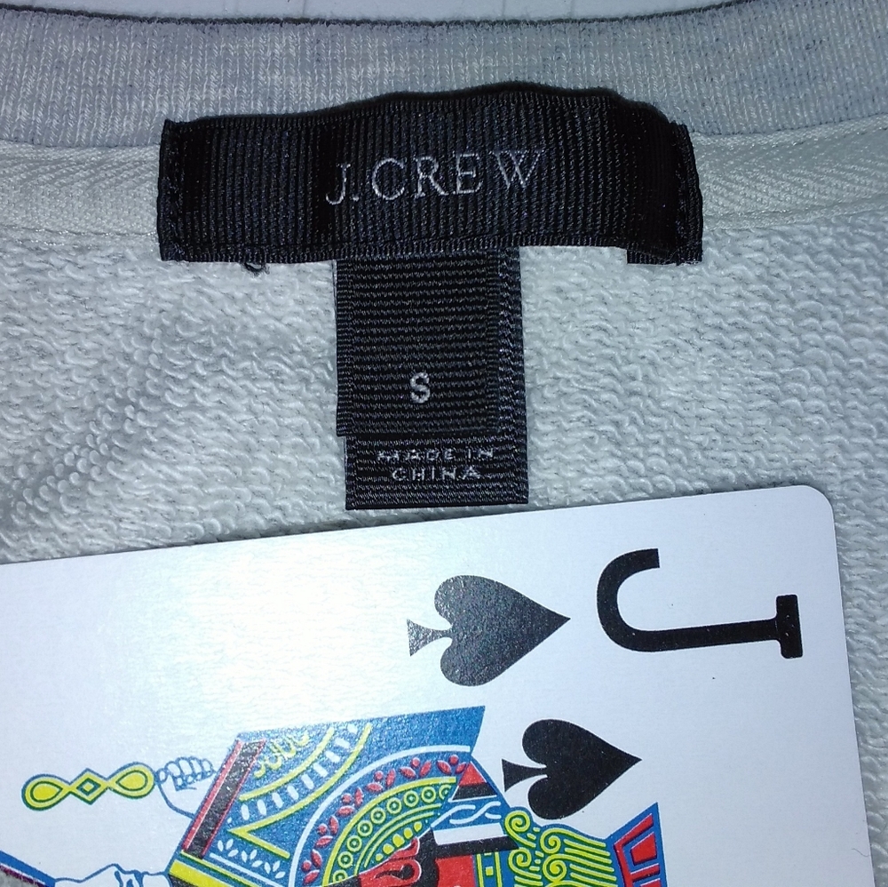 J Crew Ruffle Hem Sweatshirt - Picture 8 of 11
